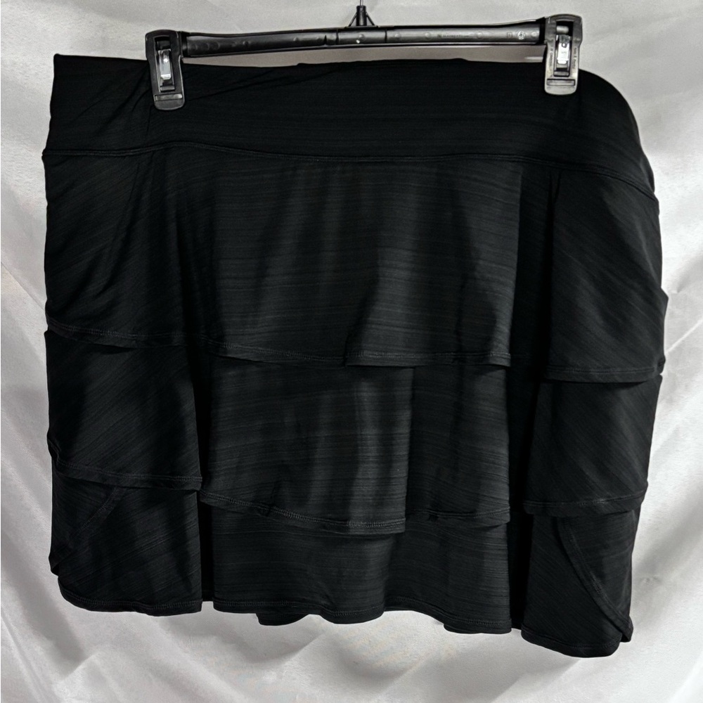 Ideology‎ Black Tiered Mini Skirt